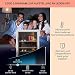 Klarstein Beersafe Getränkekühlschrank 80 L – Kühlschrank mit Glastür, Silber | LED-Beleuchtung, herausnehmbare Metallablagen, leise, Flaschenkühlschrank für Getränke & Dosen