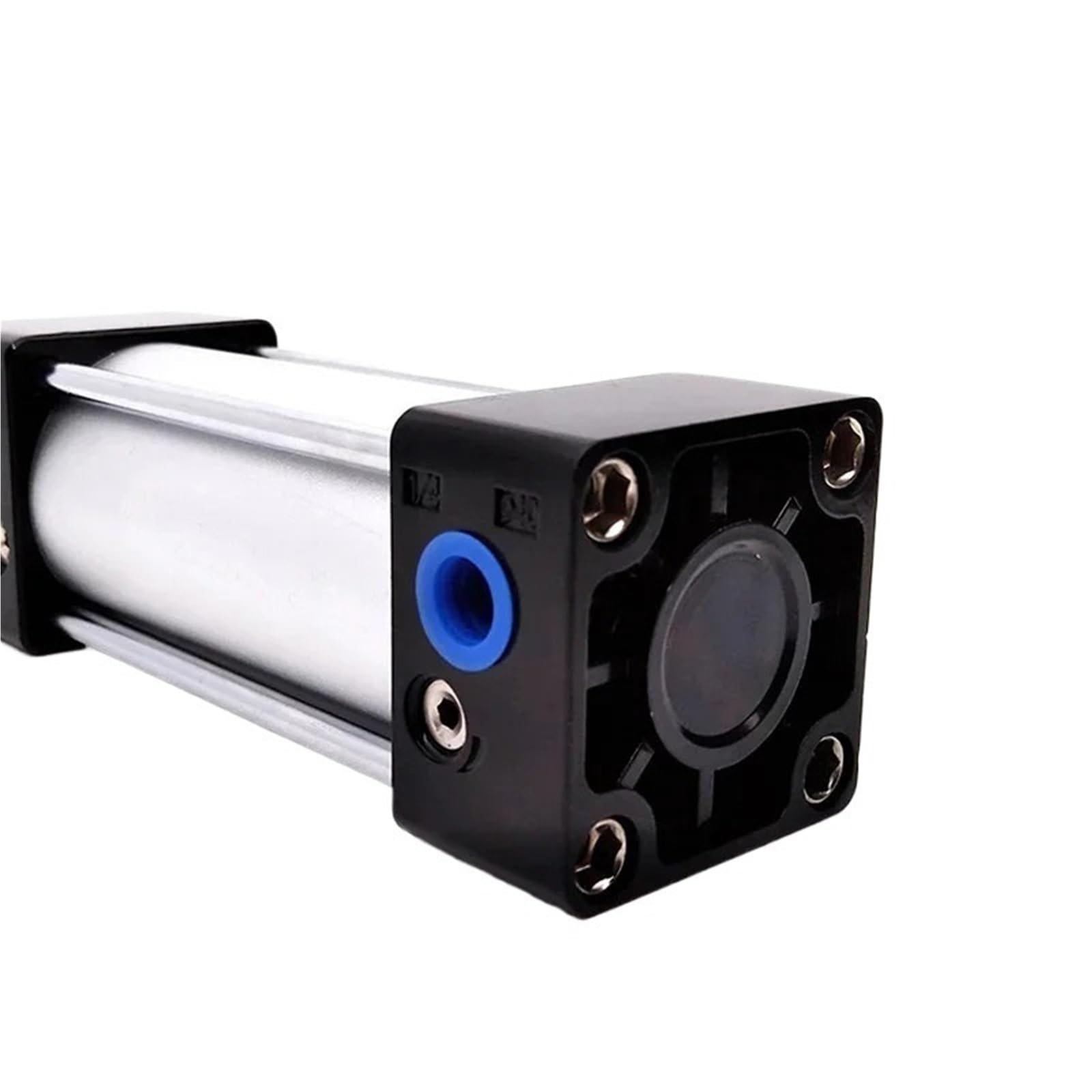Vérin pneumatique SC63 double effet avec support LB pour automatisme industriel