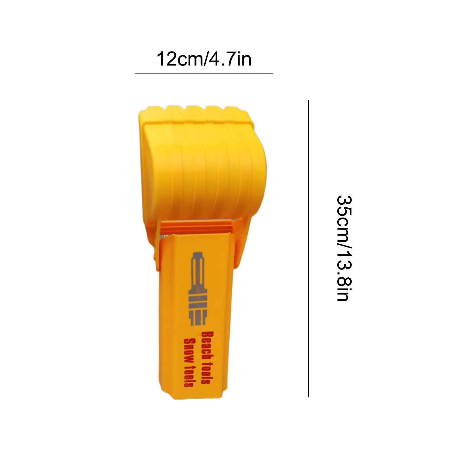 Juguete Excavadora De Mano Para Arena – Pala De 35 Cm En Forma De Brazo De Grúa Para Juegos Al Aire Libre, Playa, Jardín Y Caza Del Tesoro