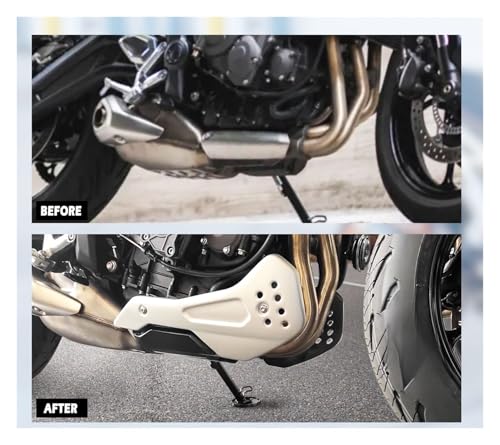 Ailettes spoiler moto inférieur Trident 660 : protège et stabilise - 4