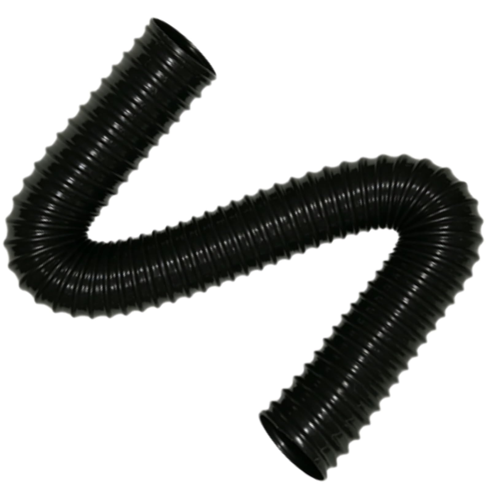Tuyau flexible en PU noir 85mm pour éviter les blocages d'aspiration