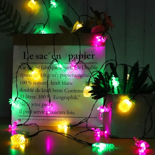 Luces solares decorativas de fiesta tropical Curyidy miniatura 3