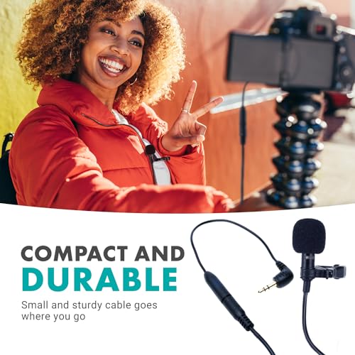 Adaptador Movo MC4 TRRS para TRS - Cabo adaptador de microfone TRRS de 3,5 mm (fêmea) para TRS de 3,