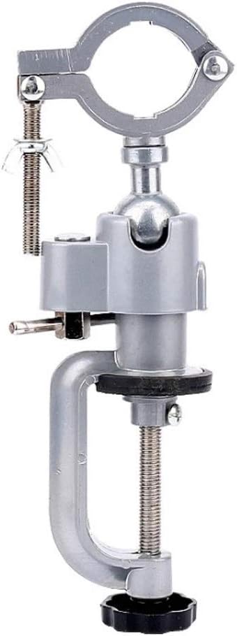 Clamp-on Bench Vises Holder Fit Mini Electric Drill Stand Grinder Bracket for 3000 Woodworking Accessories