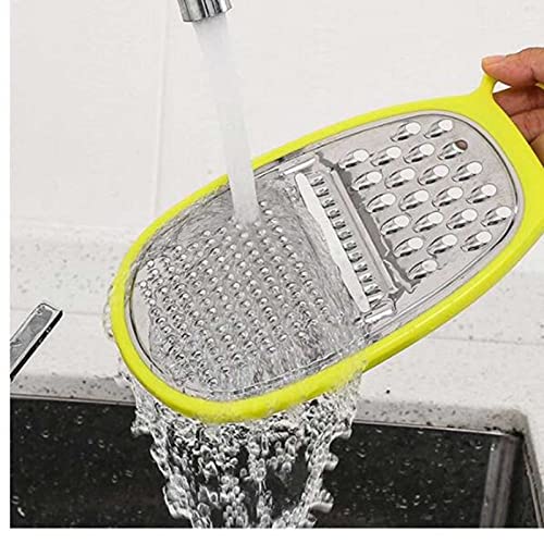 Mandolina multiusos para frutas y verduras de acero inoxidable miniatura 2
