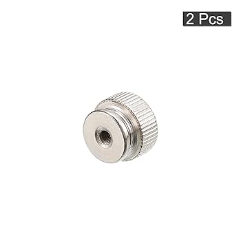 M3 Lock Nut Aazon.co: Uxcell Knurled Thub Nuts, 4Pcs 6x1 304 Stainless Steel Round Knobs Fasteners For M6 Coupling Nut