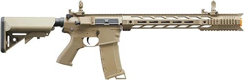 Miniatura 3 de Lancer Tactical Gen 2 Airsoft M4 Interceptor SPR AEG con cargador Airsoft de alta velocidad (cargador de velocidad de Airsoft incluido)