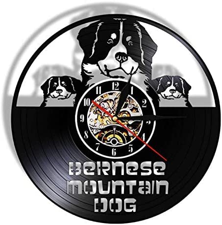 AMACLASS Reloj de Pared de Regalo con decoración de Pared de Animales sin tictac para Sala de Estar Cover