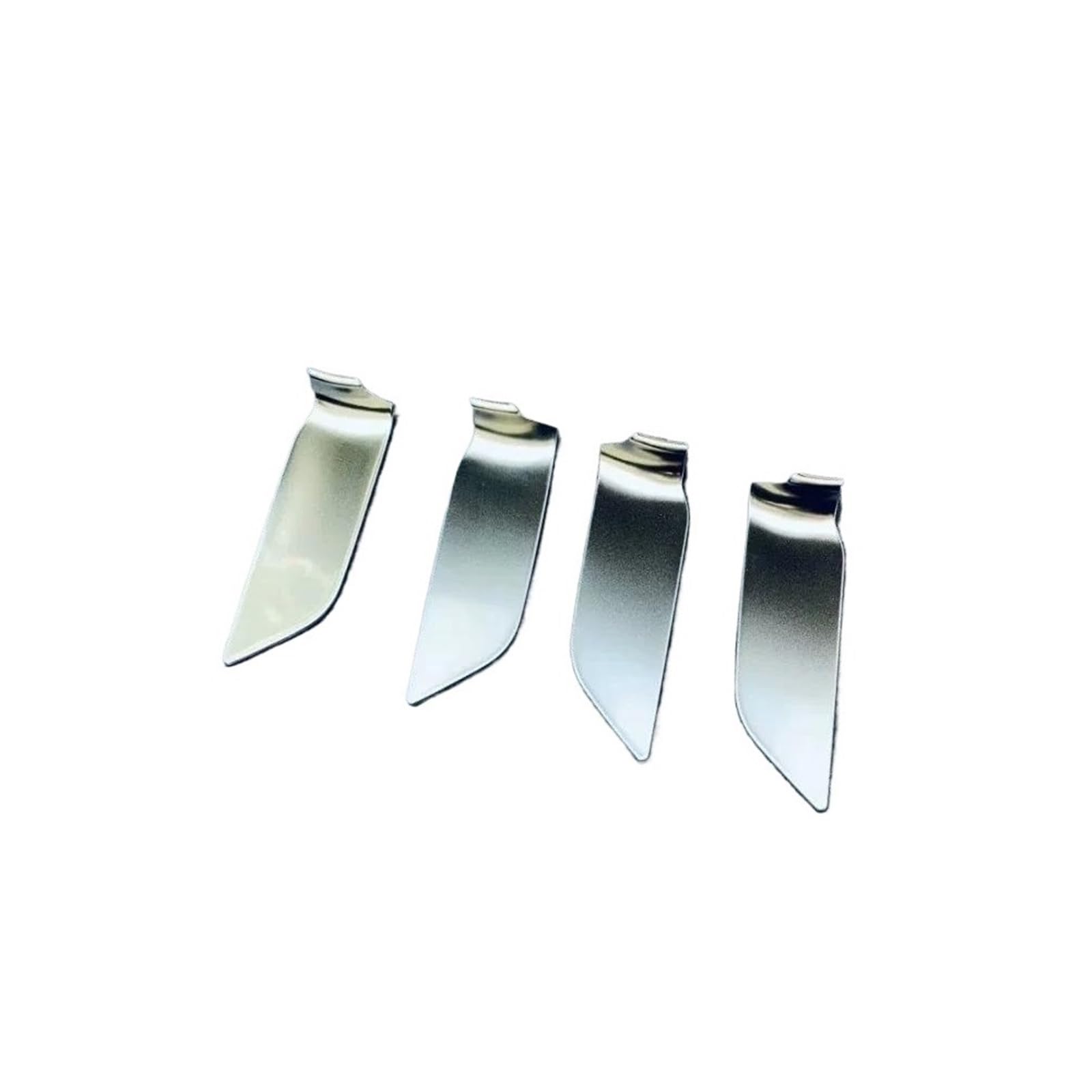 Fhcbutae Matte Steel Interior Car Handle Stainless Steel Door Handle Cover Trim Stickers For Toyota For Harrier For Venza 2020 2021(Matte Steel)
