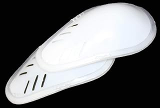 Lady de Sports de Pecho Inserciones de protección, Solo, Color Blanco. Boxeo tailandés, MMA.Karate