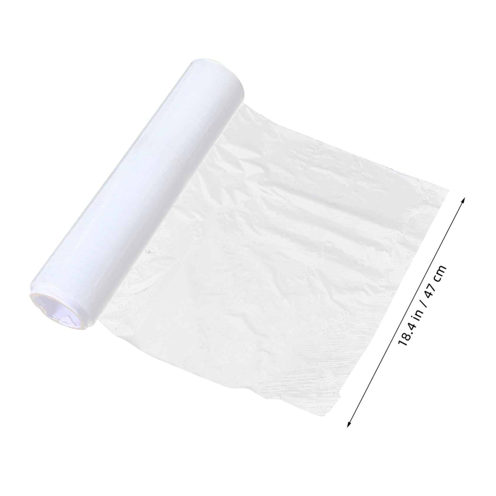 VILLCASE Self-Adhesive Stretch Film Roll 45cm Wide Industrial Shrink Wrap Moving Packaging Film No Need for Tapes or Fasteners