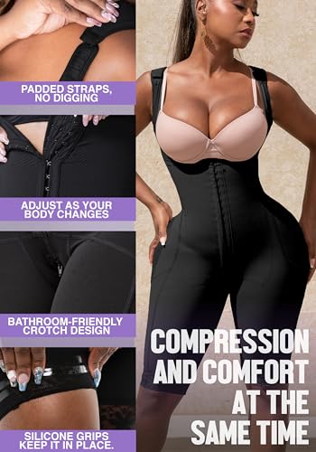 Snatched Body Fajas Colombianas Moldeadoras | Stage 1 Faja Post Surgery BBL Lipo 360 | Full Body Faja for Women4