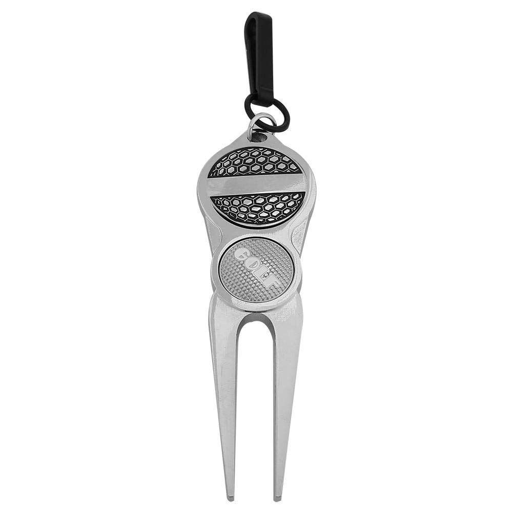 Golf Divot Tool Green Repair Marcador Magnético Pitchfork
