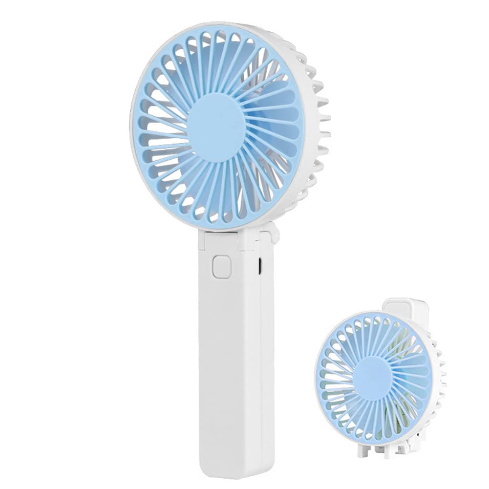CailinsMini Fan Rechargeable Foldable Fan Handheld Fan 3 Wind Speed