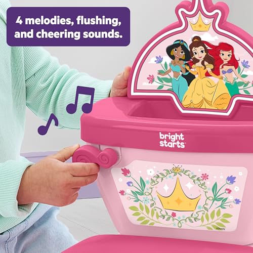 image for Bright Starts Disney Junior Princess My Size Potty Training Toilet, To