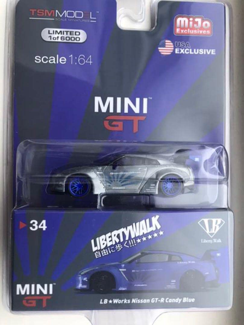 Amazon.co.jp: チェイスカー MINI GT リバティウォーク GTR R35 LB 