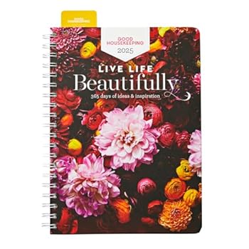 Calendar Good Housekeeping 2025 Live Life Beautifully Planner: Get 365 days of inspiration to simplify and celebrate your life and stay organized Book