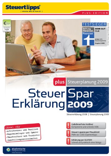 Preisvergleich Produktbild Steuer-Spar-Erklärung 2009 plus [Unbekannter Einband]