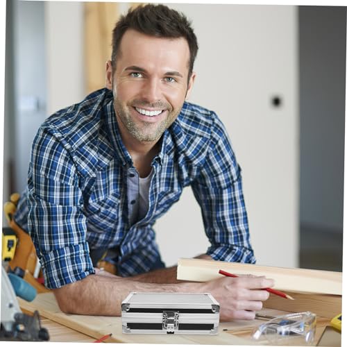 Tool Case Lockable Handle Storage Container for Home Office Garage Travel2