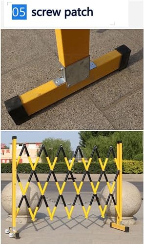 Barrière de chantier rétractable et réglable pour sécuriser les accès d'ascenseur - 5