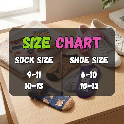 Image of Tipi Toe Women's 20 Pack Colorful Low Cut Socks - Lightweight, Breathable Design for All-Day Comfort Sizes 9-11 /10-13