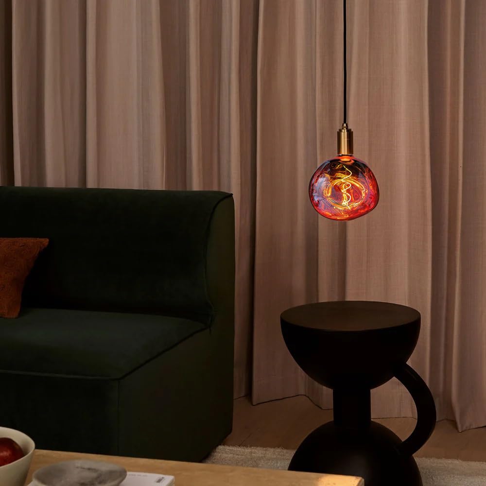 6W G200 E27 XXL LED Lampe Rock Art Design Dimmbar 2700K