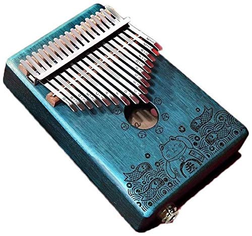 WYKDL 17 Touches Kalimba Thumb Piano, Mini Bleu et Noir DIY Kalimba 17 Pouce Clé Kalimba Instruments de Musique Corps… - Les Beatles, Paul McCartney, John Lennon, RIngo Starr, George Harrison WYKDL 17 Touches Kalimba Thumb Piano, Mini Bleu et Noir DIY Kalimba 17 Pouce Clé Kalimba Instruments de Musique Corps…
