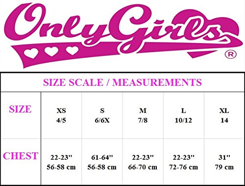 Rene Rofe Only Girls Kaylee Or Zoey Training Bra – 6 Pack Comfort Stretch Cami Bralette (7-14), Size 10-12, Pink/White/Nude #TOP7