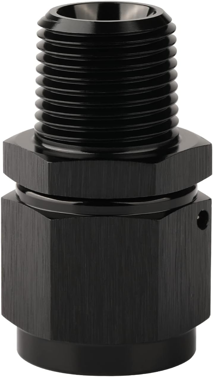 Podavelle 8AN Female Flare Swivel to 3/8 NPT Pipe Male Adapter Fitting Union