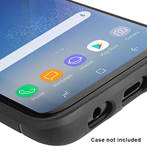 Skinomi TechSkin [2-Pack] (Case Compatible) Clear Screen Protector for Samsung Galaxy S9 Anti-Bubble HD TPU Film - Thumbnail 6