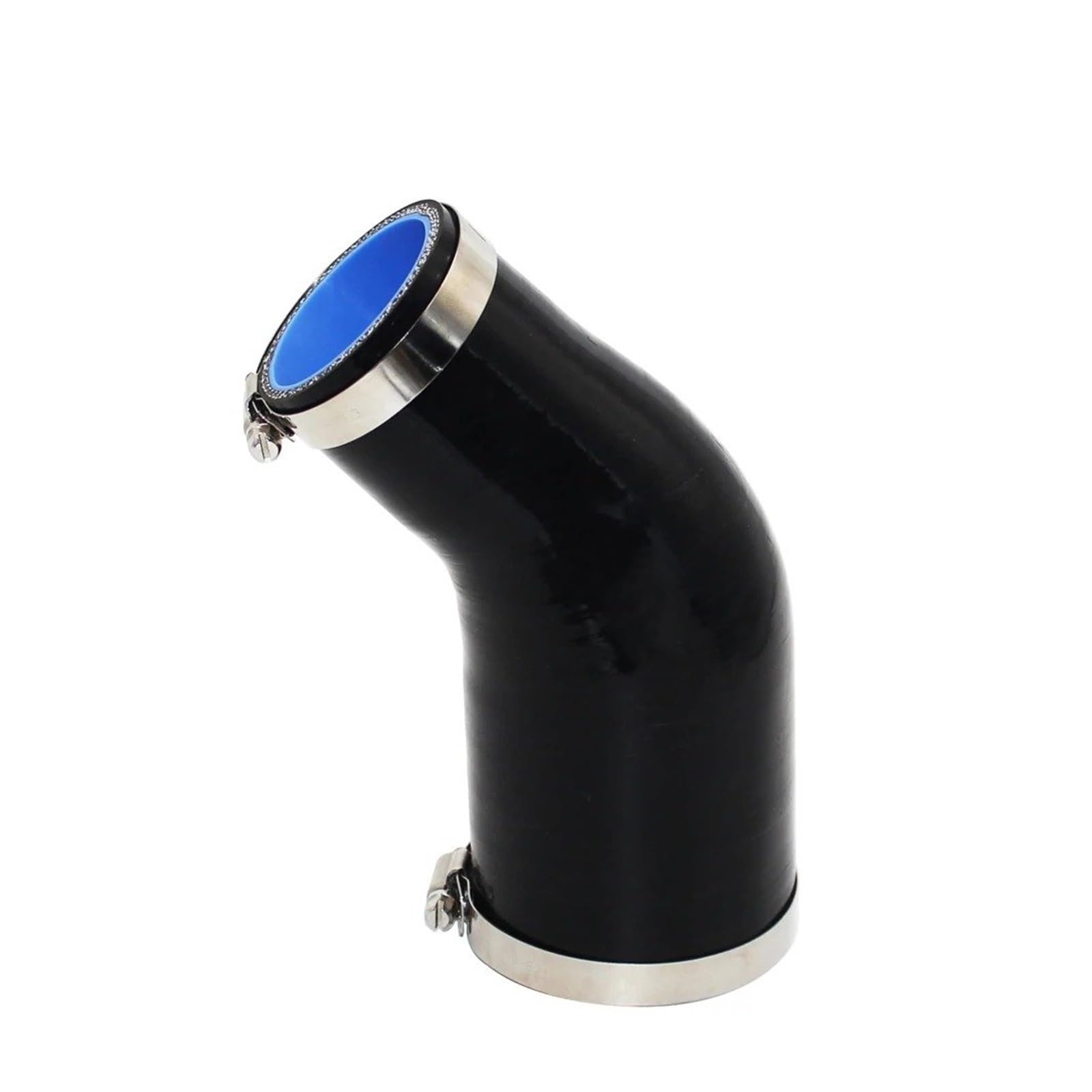 Manguera Admisión Aire Manguera De Silicona Negra Conector 45° Adaptador Tubo Reductor Resistencia A Altas Temperaturas Gel Sílice Universal Entrada Aire