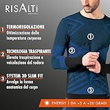 Zoom IMG-1 risalti maglia termica uomo manica