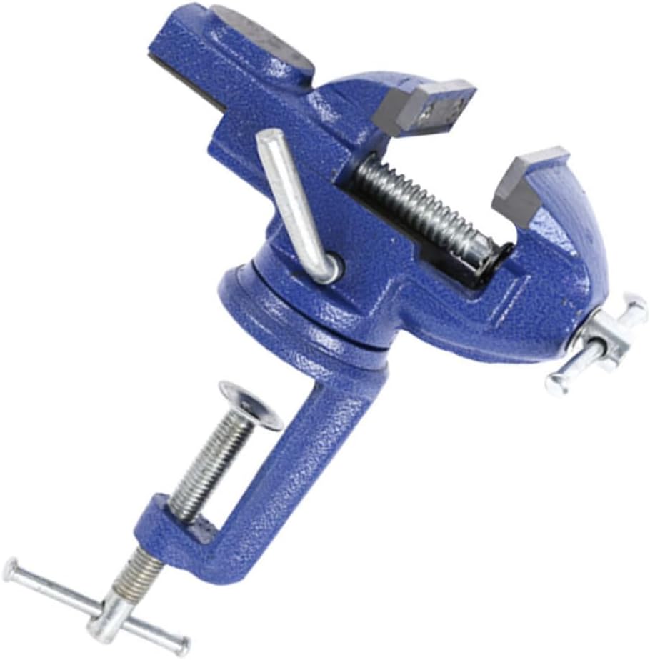 Rotating Clamp Vise for Woodworking Bench Swivel Tabletop Vice for Vise Stand