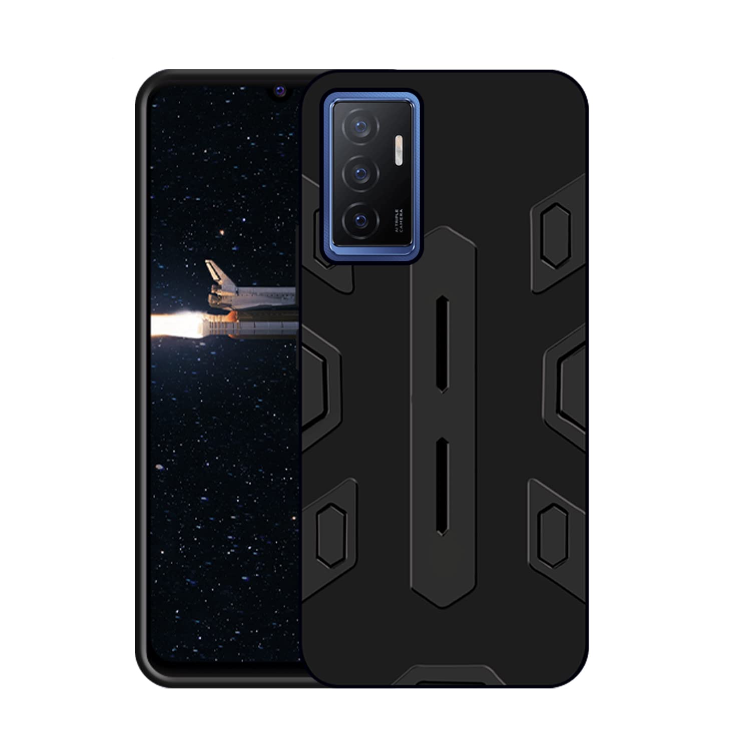 VIDO Shockproof Armor Back Case Cover for Vivo V23e 5G / Vivo V23e / Vivo Y75 (4G) (B09TFNY176) Amazon Price History, Amazon Price Tracker