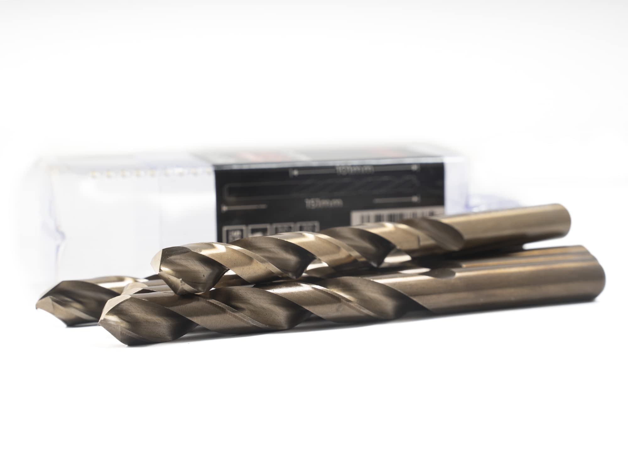 Brocas para metal HSS DIN338 M35 cobalto de 7-13mm (paquete de 5 unidades) (12mm)