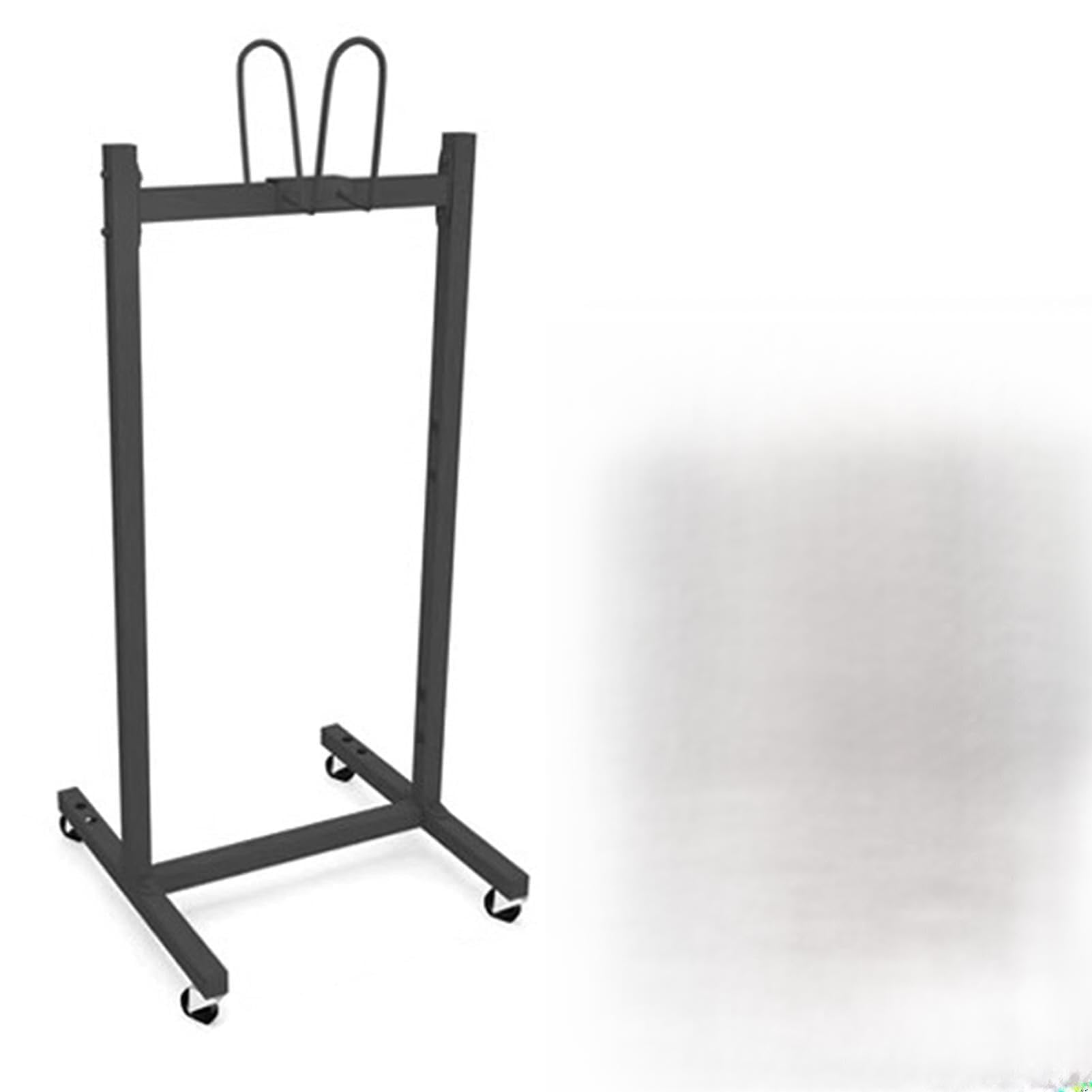 Tragbarer Fitness-Reifenwagen – Übungsreifenständer & Springseilhalter für Sport-Kurse, Tanzstudios, Fitnessstudios
