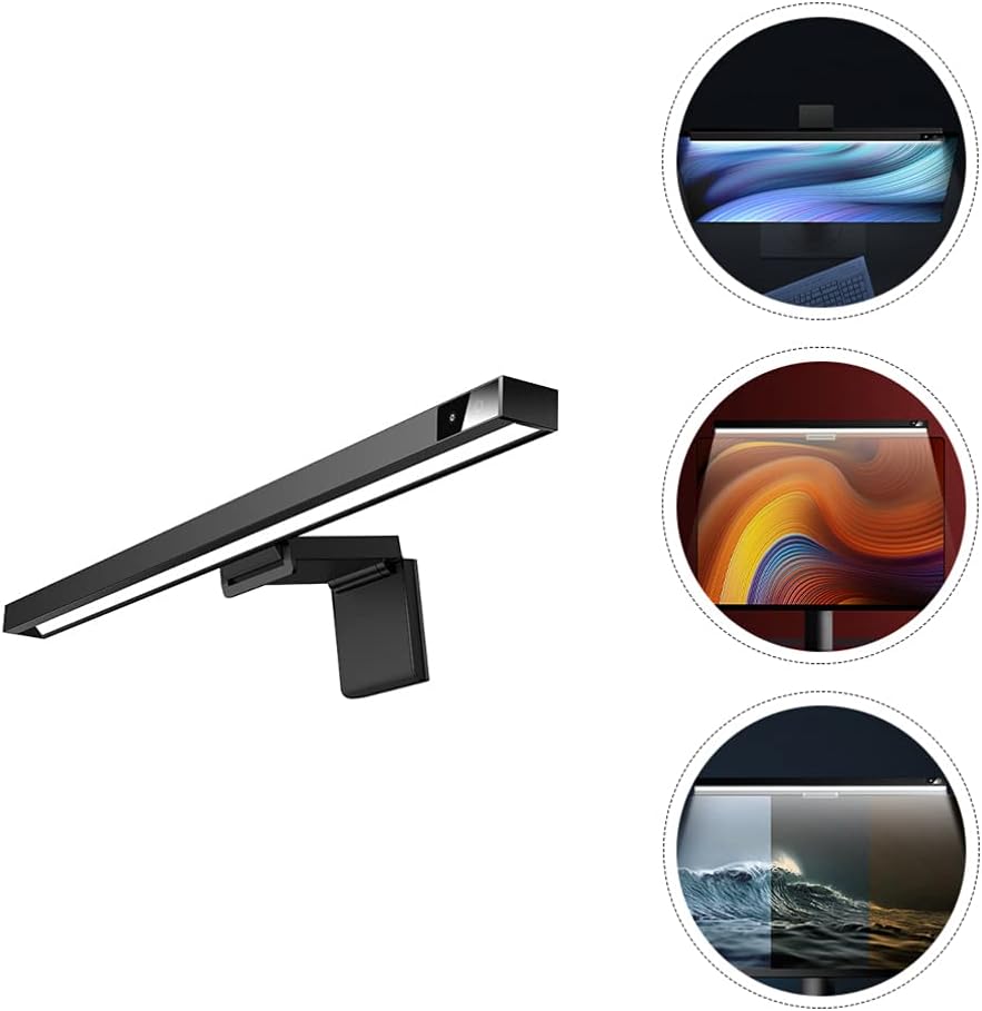1pc USB Monitor Lamp Screen Light Bar for Computer Monitor Eye-Caring Reading Lamp Multiple Brightness Levels for Home Office