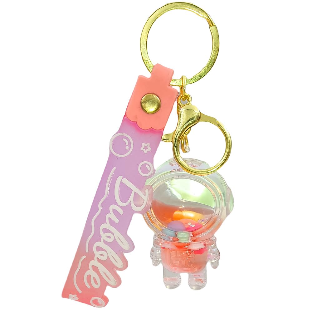 Astronaut Keychains Space Key Chain Pendant Car Keychains Wallet Gift