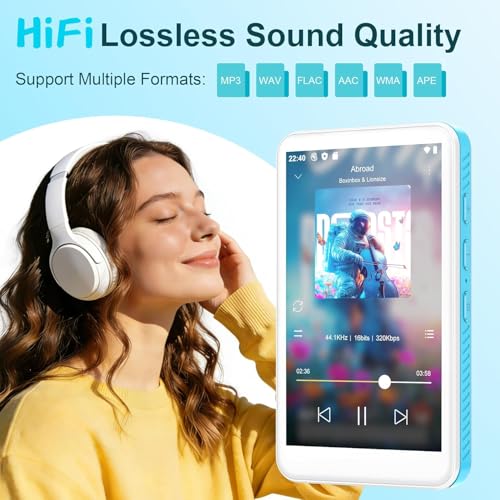 Lecteur MP3 avec WiFi Bluetooth Android 13 et écran tactile 4 pouces - 3