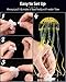 Uniclife 6 Pcs Glowing Jellyfish Ornament Decoration for Aquarium Fish Tank