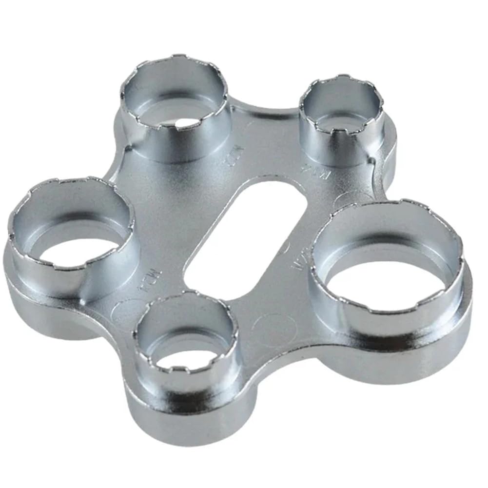 Ijsdnvjndx Silver Faucet Aerator Removal Tool Wrench Adjustable Faucet Key Plumbing Spanner For Kitchen Bathroom Sink Tap Parts