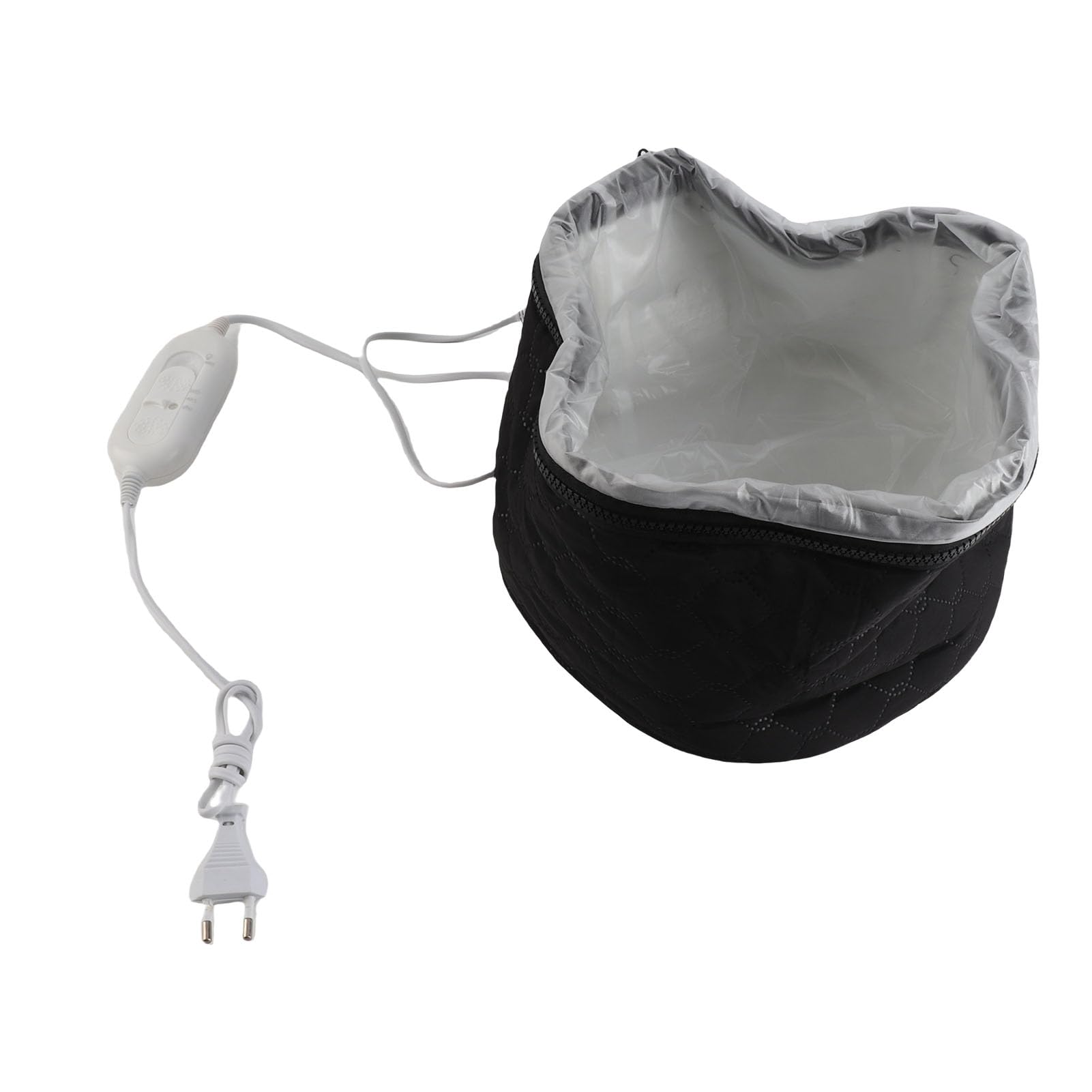 Czapka termiczna, regulowana czapka do pielęgnacji włosów, elektryczna czapka termiczna 220 V z 3 trybami regulacji temperatury do domowego spa dla włosów, głęboka odżywka
