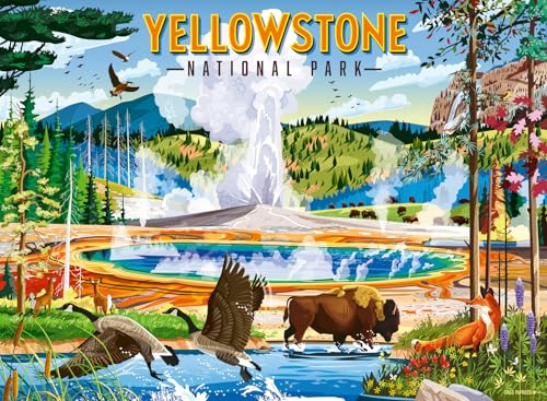 Ravensburger Yellowstone National Park 500 Piece Puzzle for Adults