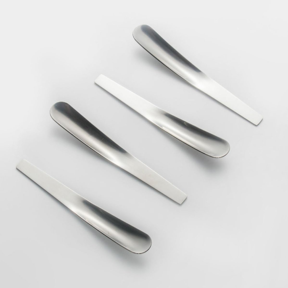 4pcs Stainless Steel Egg Spoon Set for Kitchen Breakfast Serving