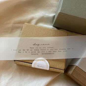 Amazon.co.jp: オーダー トレーシングペーパー帯 ラッピング帯