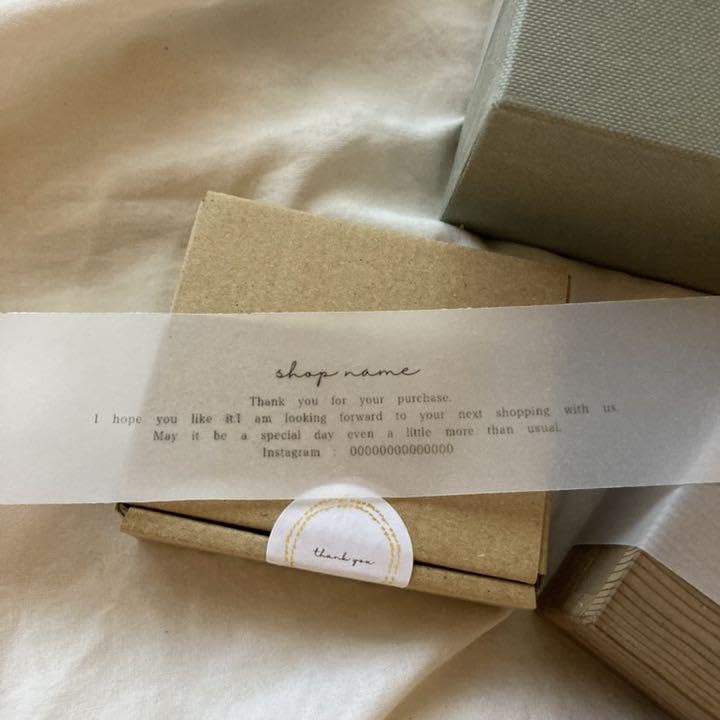 Amazon.co.jp: オーダー トレーシングペーパー帯 ラッピング帯