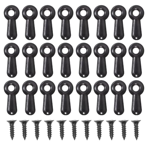 Image of Picture Frame Backing Clips 500pcs Sturdy Iron Hardware Turn Buttons for Hanging Photos Photo Frame Fastener Parts for Hanging Pictures