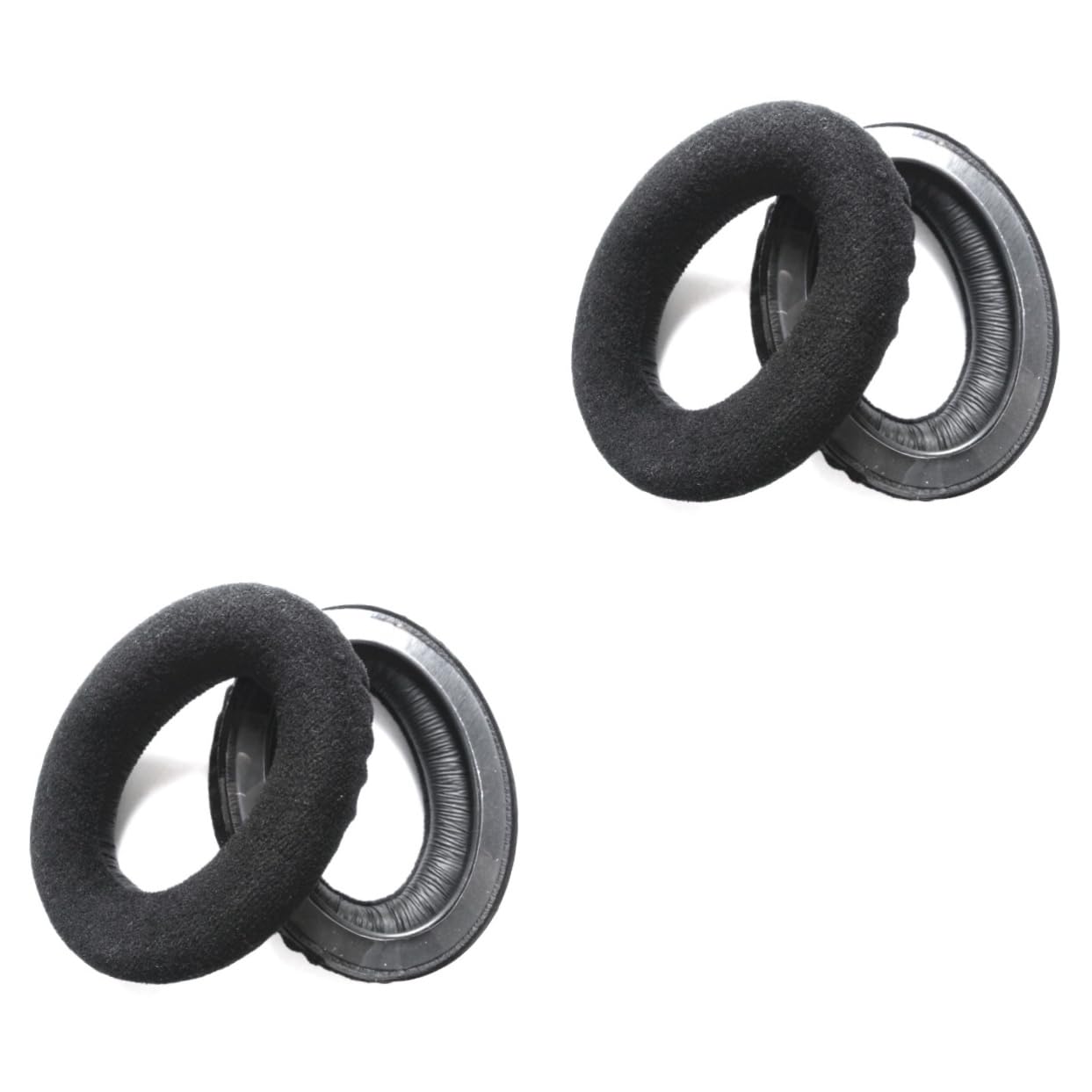 DOITOOL Par De 2 Piezas Almohadillas para Auriculares Cubierta de la orejera del Auricular Auriculares IEM en Auriculares Orejeras Oval Almohadillas para Orejas Estera hd580