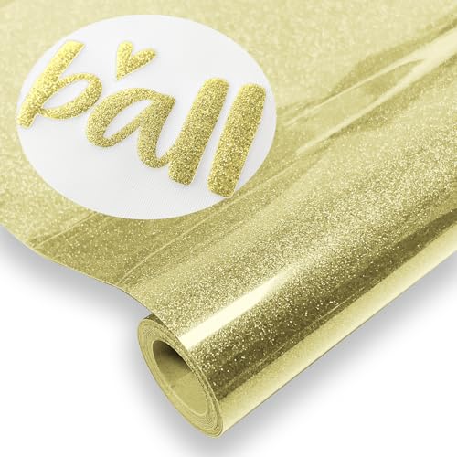 Image of Lapis Lazuli Glitter Puff Glitter Puff Vinyl Heat Transfer - 12 inch x 5ft 3D Puff HTV Vinyl, Glitter Puffy Iron-On for Fabrics, Perfect for T-Shirts, Bags, Pillows, Compatible with Cricut & Cameo