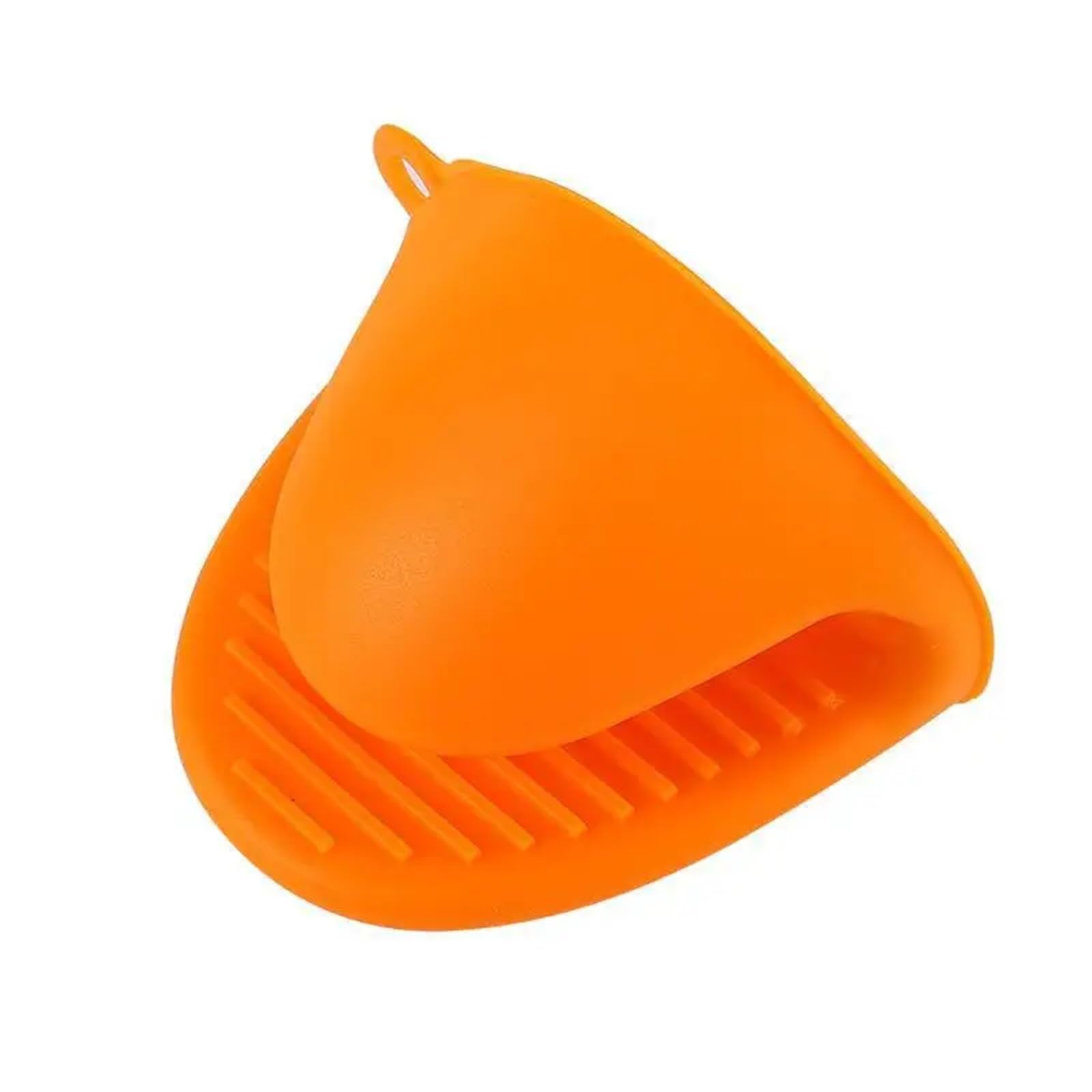 Oven Mitts Silicone Heat Resistant Pinch, Cooking Grips, Pot Holder and potholder for kitchen(Orange)